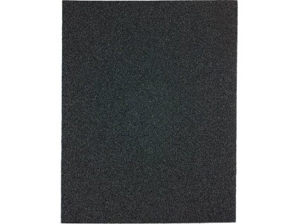 Brusný papír KWB 820412 / hrubost 120 / 28 x 23 cm / 5 ks / černá / ROZBALENO