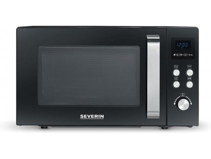 Mikrovlnná trouba Severin MW 7752 / 900 W / 25 l / 1 stupňů výkonu / 8 programů / černá