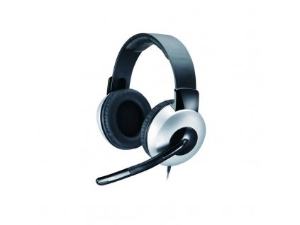 Headset Genius HS-05A 31710011100 / 20 Hz až 20 kHz / 102 dB / 32 ohm / černá/stříbrná / ZÁNOVNÍ