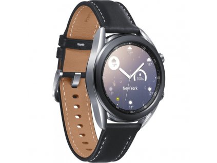 Chytré hodinky Samsung Galaxy Watch 3 / 1,2" / GPS / 41 mm / (SM-R850) / stříbrná/černá / ZÁNOVNÍ