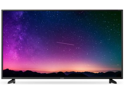 Smart televize Sharp 50BJ2KE / LED / 3840 x 2160 px / 50" (127 cm) / 4K UHD / černá / ZÁNOVNÍ