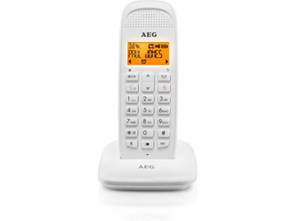 Bezdrátový telefon AEG Voxtel D81 / 1GB / 1,6" (4 cm) / bílá / POŠKOZENÝ OBAL
