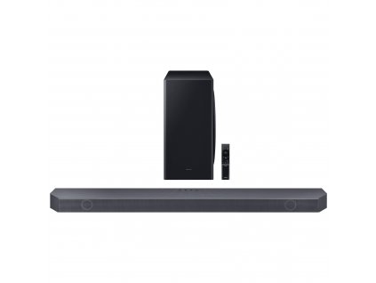 Soundbar Samsung HW-Q810B / vč. bezdrátového subwooferu / 360 W / Bluetooth / Wi-Fi / černá / POŠKOZENÝ OBAL