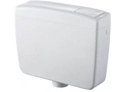 Splachovací nádrž pro WC / 3 - 7 l / 3 bary / plast / bílá / POŠKOZENÝ OBAL