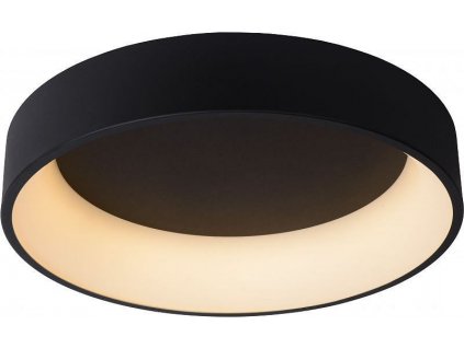 Kruhové stropní LED svítidlo Lucide Talowe / 42 W / ⌀ 60 cm / hliník / černá