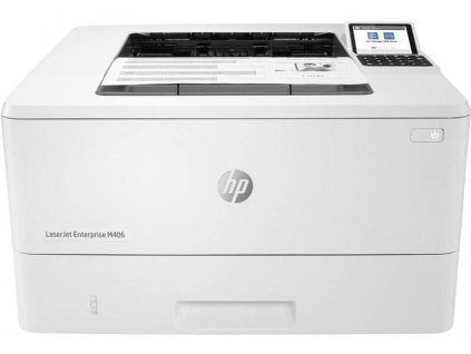 Multifunkční laserová tiskárna HP LaserJet Enterprise M406dn / rychlost tisku 38 str./min. / bílá / POŠKOZENÝ OBAL