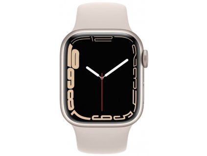 Chytré hodinky Apple Watch Series 7 / 41 mm / 32 GB / GPS + Cellular / Starlight / 2. JAKOST