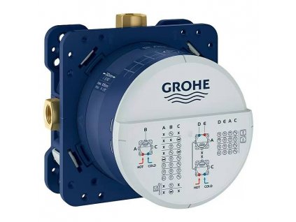Podomítkový systém Grohe Rapido SmartBox / instalační hloubka 75-105 mm / plast/mosaz / modrá