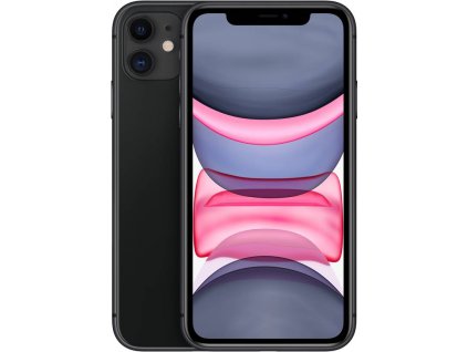 Mobilní telefon Apple iPhone 11 MHDA3ZD/A / 4GB/64GB / 4G LTE / Black / 2. JAKOST