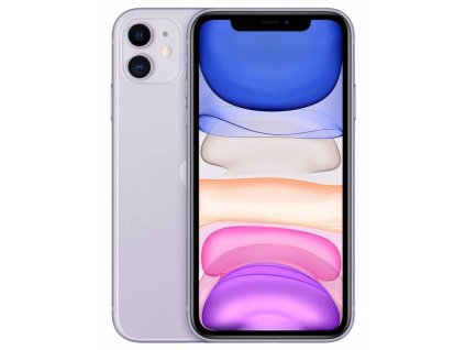 Mobilní telefon Apple iPhone 11 MHDF3ZD/A / 4GB/64GB / 4G LTE / Purple / 2. JAKOST