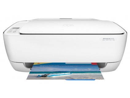 Multifunkční inkoustová tiskárna HP DeskJet 3632 AIO / rychlost tisku až 8,5 str./min. / bílá/modrá / POŠKOZENÝ OBAL