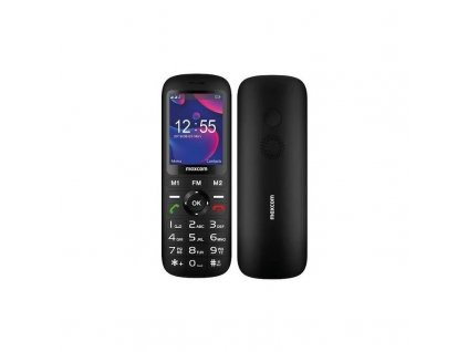 Mobilní telefon MaxCom Comfort MM740 / 2,4" / Bluetooth / černá