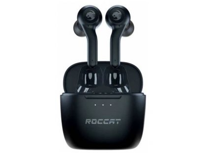 Bezdrátová sluchátka Roccat Syn Buds Air True Wireless / IPX4 / Bluetooth 5.1 / 20 - 20000 Hz / mikrofon / černá / ZÁNOVNÍ