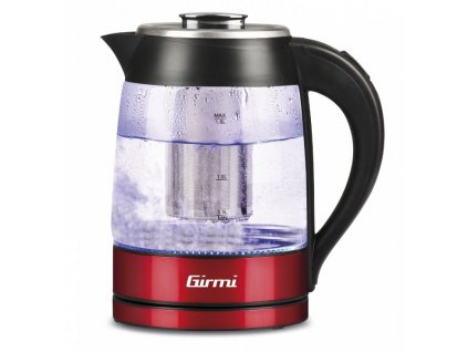 Rychlovarná a čajová konvice Girmi BL50 / 2200 W / 1,8 l / červená / ROZBALENO