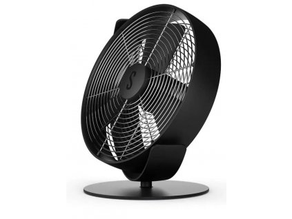 Stolní ventilátor Stadler Form Tim Black / 10 W / nastavitelný výkon / černá