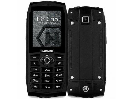Mobilní telefon myPhone Hammer 3 Dual SIM TELMYHHA3SI / 32MB / Bluetooth / stříbrná / ROZBALENO