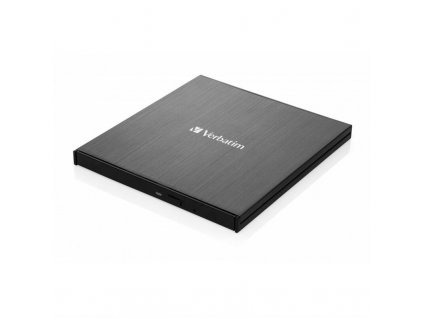 Externí Blu-ray vypalovačka Verbatim Blu-ray Slimline USB 3.1 Gen 1 / USB-C / 1,5 Gb/s / černá