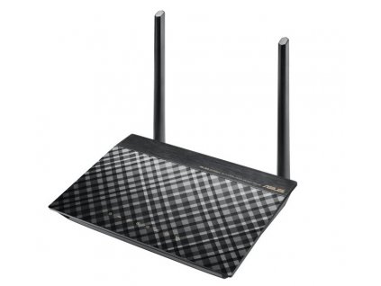 Bezdrátový router Asus DSL-N16 / 2,4 GHz / 4 LAN porty / černá / ROZBALENO