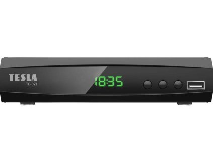 Set-top box Tesla TE-321 / DVB-T2 / 1 tuner / USB / HDMI / černá