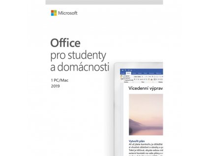 Software Microsoft Office 2019 pro studenty a domácnosti CZ