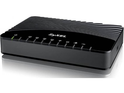 Router ZyXEL VMG1312-T20B N VDSL2 (VMG1312-B30A-DE01V1F ) / VDSL / USB / 2,4 GHz / 4x LAN port / 300 Mb/s / černá / ROZBALENO