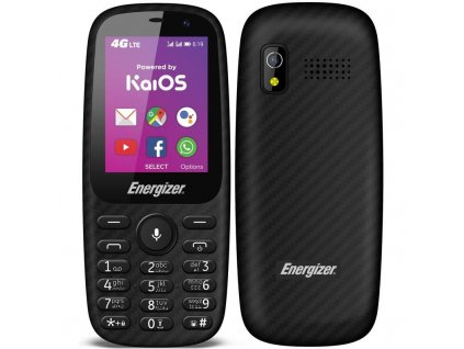 Mobilní telefon Energizer Energy E241S / 2,4" / 4 GB / 128 GB / černá / ROZBALENO