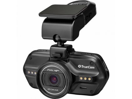 Autokamera TrueCam A7s GPS s hlášením radarů / 130° / 2,7" TFT displej / černá