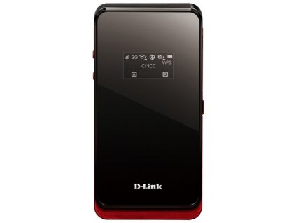 Přenosný 3G WiFi Hotspot D-Link DWR-830 / 3G / černá/červená / ROZBALENO