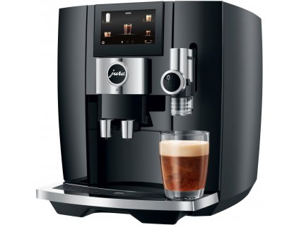 Automatický kávovar Jura J8 / 1450 W / 1,9 l / 15 bar / Piano Black / ROZBALENO