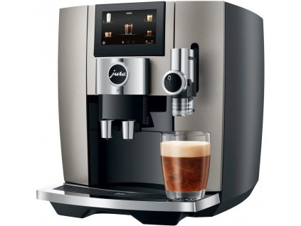 Automatický kávovar Jura J8 / 1450 W / 1,9 l / 15 bar / Midnight Silver / ROZBALENO