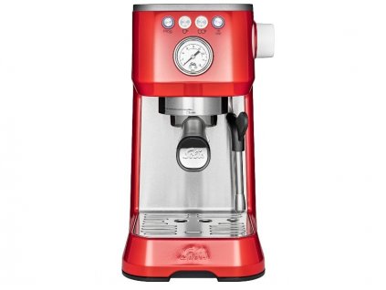 Pákový kávovar Solis Barista Perfetta Plus / 1700 W / 1,7l / červená / POŠKOZENÝ OBAL