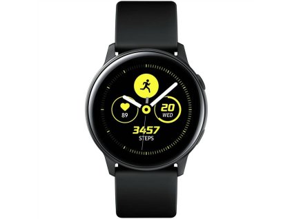 Chytré hodinky Samsung Galaxy Watch Active SM-R500NZKAXEZ / 768MB/4GB / NFC / Wi-Fi / černá / POŠKOZENÝ OBAL