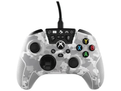 Gamepad Turtle Beach Recon pro PC, Xbox Series a Xbox One / USB-A / vibrace / 3,5 mm Jack / 19 tlačítek / bílá/šedá/černá / ZÁNOVNÍ