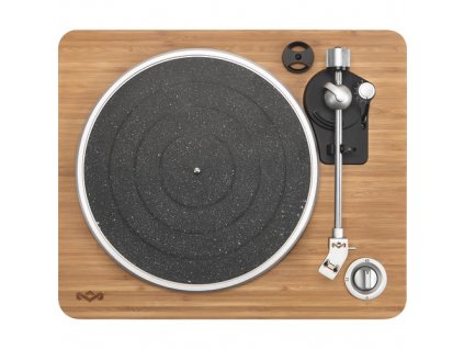 Gramofon House of Marley Stir it up (EM-JT000-SB) / USB / rychlost 33/45 RPM / hliník/dřevo / ROZBALENO