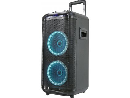 Bezdrátový reproduktor Denver TSP-450 / 30 W / Bluetooth / AUX / FM rádio / mikrofon / černá / ZÁNOVNÍ