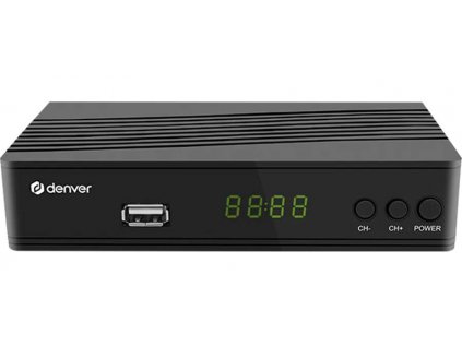 Set-top box Denver DTB-146 / DVB-T2 H.265 / LED displej / černá