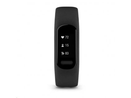 Fitness náramek Garmin vivoSmart 5 / 0,73 " / 5 ATM / černá / ROZBALENO