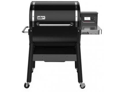 Peletový gril Weber SmokeFire EX4 GBS / 2 grilovací rošty / černá / ZÁNOVNÍ