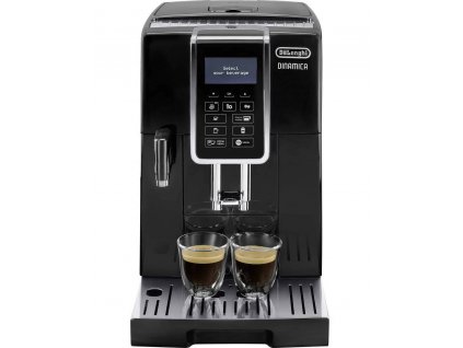 Automatický kávovar DeLonghi Dinamica ECAM 356.57.B / 1450 W / 1,8 l / 15 bar / černá / ZÁNOVNÍ