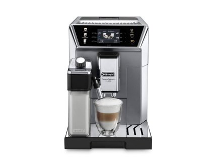 Automatický kávovar De'Longhi PrimaDonna Class ECAM 550.85 MS / 1450 W / 2l / 19 bar / stříbrná / ZÁNOVNÍ