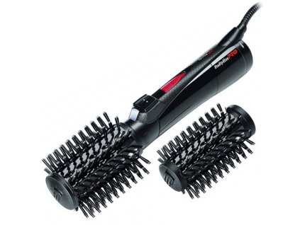 Rotační horkovzdušný kartáč BaByliss Pro Rotating Hot Air Brush BAB2770E / 800 W / 2 teploty / 2 rychlosti / černá / ZÁNOVNÍ