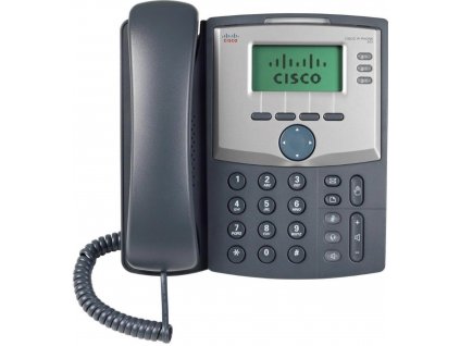 Stolní telefon Cisco SPA303 SIP 3-line / LCD displej / 3-linkový / černá / ROZBALENO