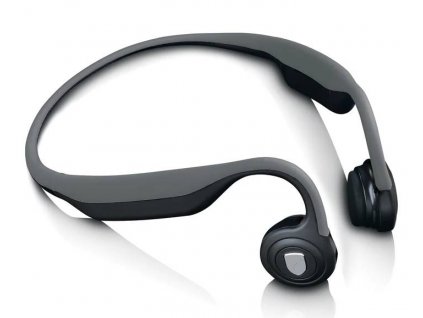 Bezdrátová sluchátka Lenco HBC-200 / Bluetooth / IPX5 / černá