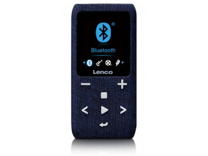 MP3 a MP4 přehrávač Lenco Xemio-861BU / 8 GB / Bluetooth / modrá / ROZBALENO
