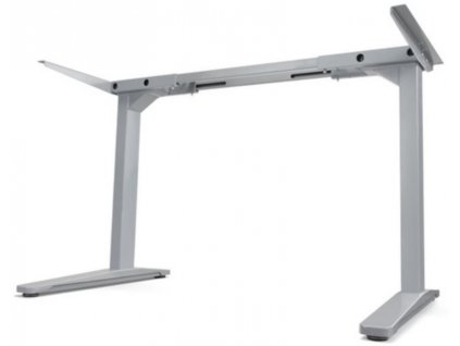 Výškově nastavitelná stolová podnož Uplift Desk / pro šířku desky 105-205 cm / šedá / 2. JAKOST