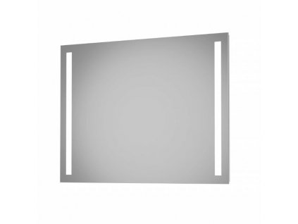 DSK Design LED světelné zrcadlo / 100 x 70 cm / stříbrná / POŠKOZENÝ OBAL
