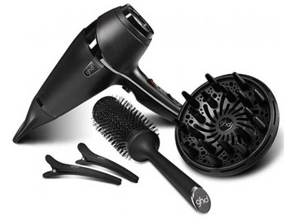Profesionální ionizační vysoušeč vlasů GHD Air Hair Drying Kit / 2100 W / černá / ZÁNOVNÍ