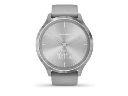 Chytré hodinky Garmin Vivomove3 Sport 010-02239-20 / 0,74" / OLED displej / 64 × 132 px / šedá/stříbrná / ZÁNOVNÍ