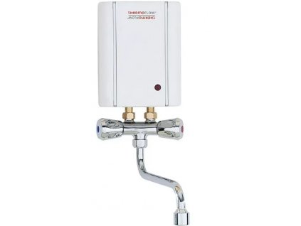 Malý průtokový ohřívač vody Thermoflow Elex 3.5 / 3500 W / 2 l/min. při 25 °C / bílá