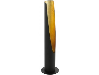 Designová stojací LED lampa Eglo Barbotto 97583 / 5 W / ocel / černá/zlatá